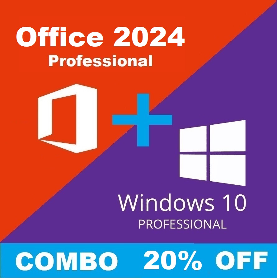 Windows 10 Pro + Office 2024